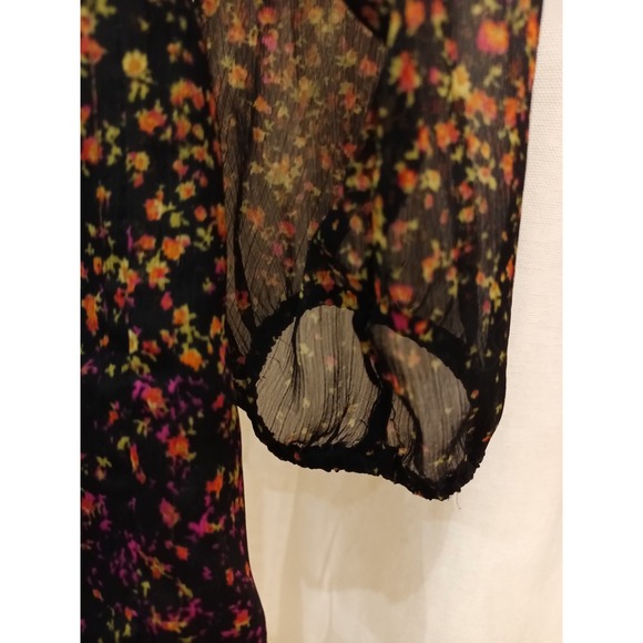 Jessica Simpson Tunic size Large sheer lined bodice - Picture 5 of 7